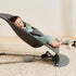 BabyBjörn Baby Bouncers BLISS Woven, Classic Quilt, Anthracite (EX DISPLAY)